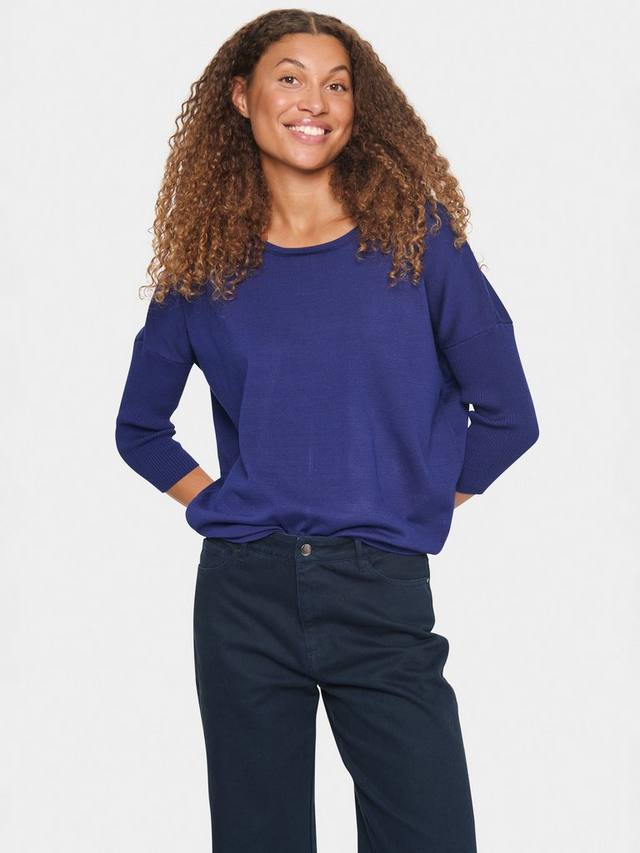 Джемпер с рукавом mila 3/4 Saint Tropez, темно-синий
Джемпер с рукавом mila 3/4 Saint Tropez, темно-синий