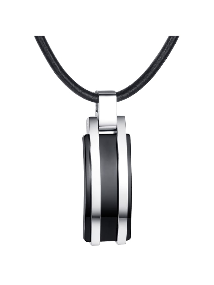 True Rebels Кожаное ожерелье, натуральная кожа, черного цвета
True Rebels Кожаное ожерелье, натуральная кожа, черного цвета