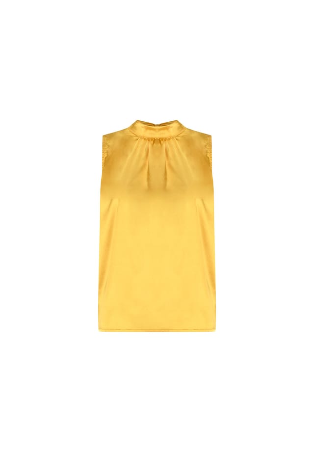 Блузка с высоким воротником Freshlions, желтый
Блузка с высоким воротником Freshlions, желтый