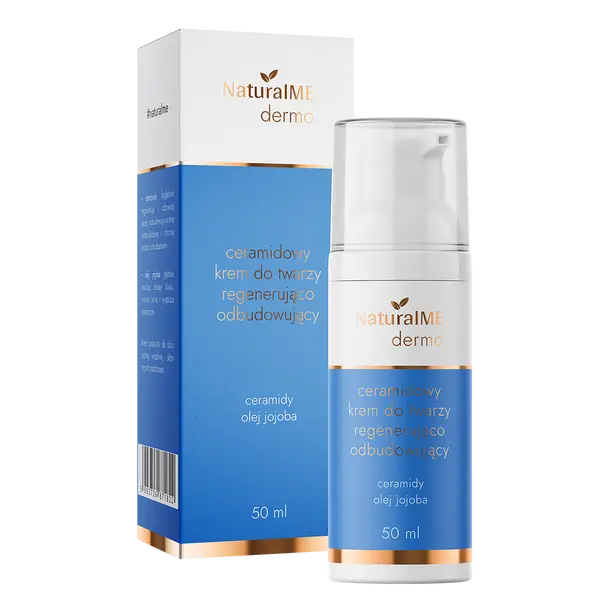 Крем для лица восстанавливающий и регенерирующий с керамидами, 50 мл Naturalme Dermo
Крем для лица восстанавливающий и регенерирующий с керамидами, 50 мл Naturalme Dermo