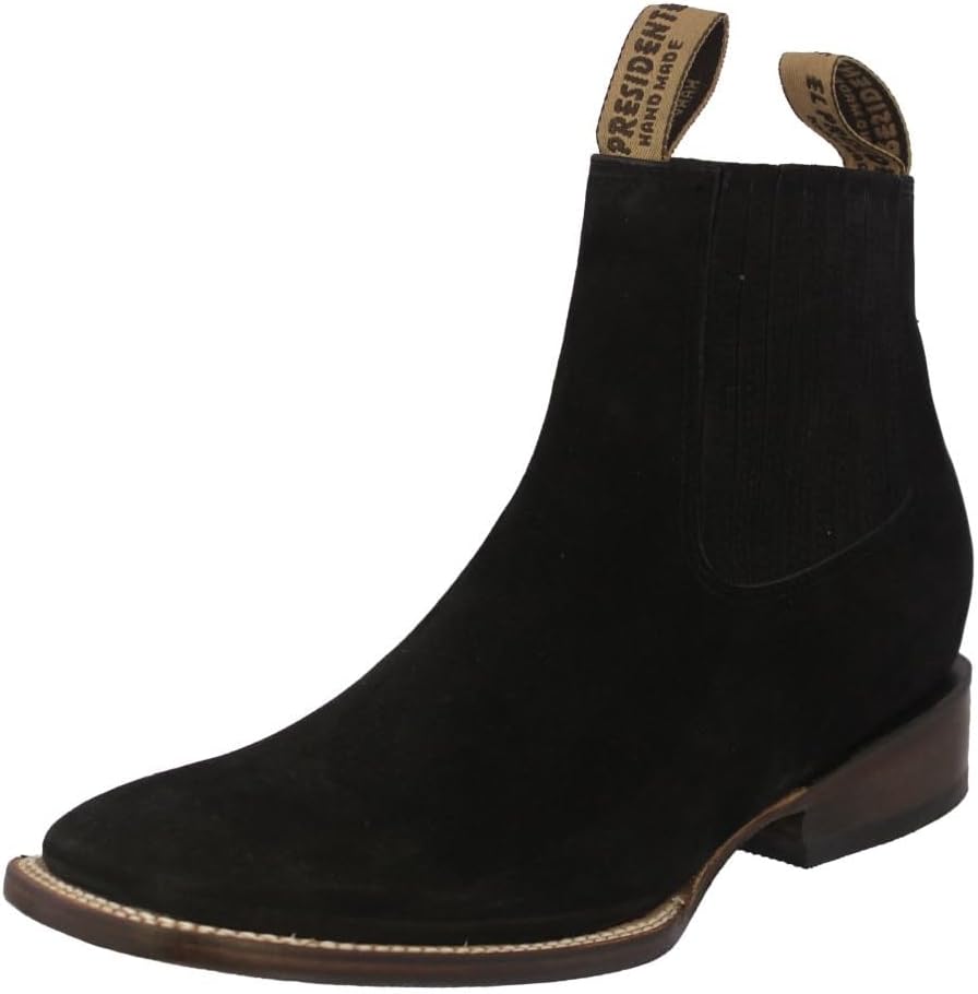 Мужские средние ботинки Chelsea El Presidente Mens из нубука с квадратным носком в западном стиле, черный
Мужские средние ботинки Chelsea El Presidente Mens из нубука с квадратным носком в западном стиле, черный