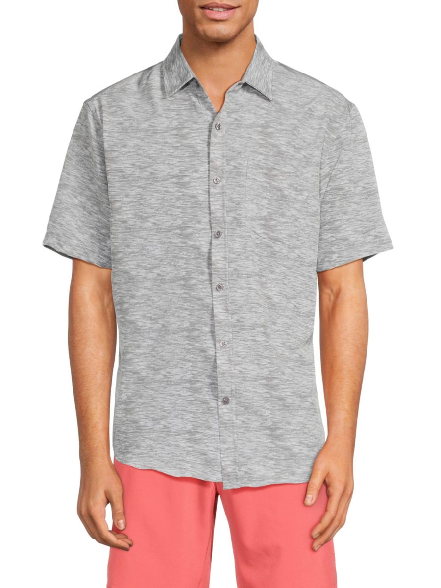 Рубашка с короткими рукавами, растягивающаяся в 4 стороны, на пуговицах VSTR PREMIUM, цвет Grey Heather
Рубашка с короткими рукавами, растягивающаяся в 4 стороны, на пуговицах VSTR PREMIUM, цвет Grey Heather