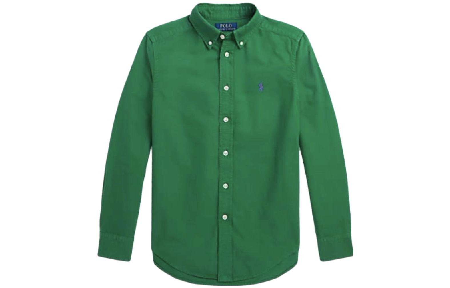 Polo Ralph Lauren Рубашка SS23 Green Kids'
Polo Ralph Lauren Рубашка SS23 Green Kids'