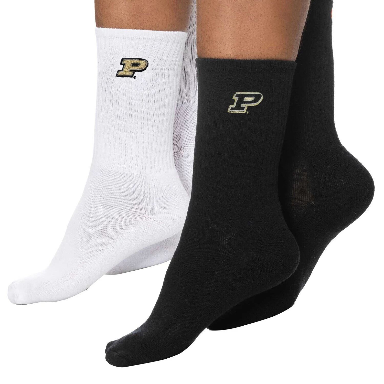 Женские черные/белые носки ZooZatz Purdue Boilermakers, комплект из 2 четверть длины
Женские черные/белые носки ZooZatz Purdue Boilermakers, комплект из 2 четверть длины