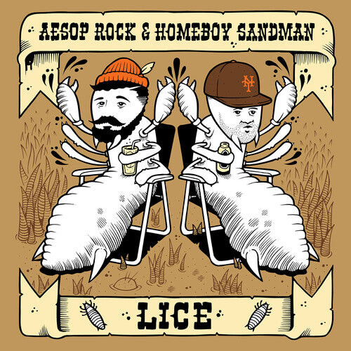 Сингл 12" Lice: Aesop Rock & Homeboy Sandman: Lice (Aesop Rock & Homeboy Sandman)
Сингл 12" Lice: Aesop Rock & Homeboy Sandman: Lice (Aesop Rock & Homeboy Sandman)