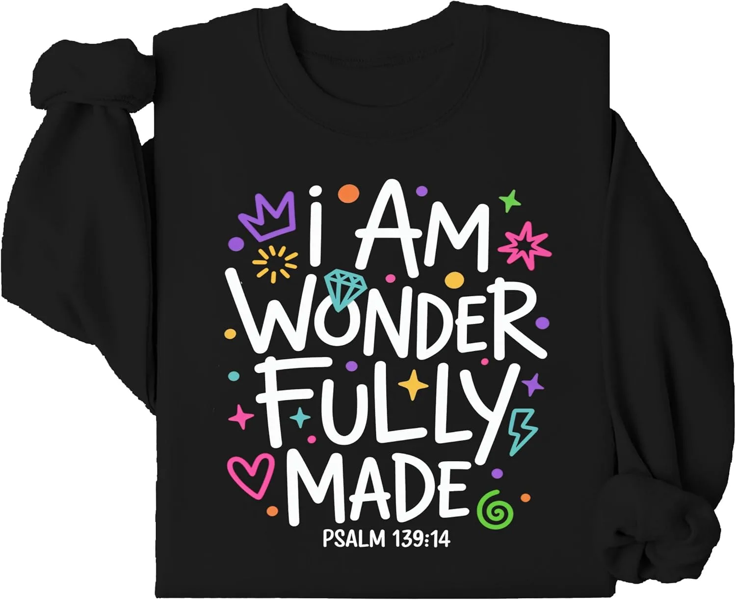 Толстовка I Am Wonderfully Made
Толстовка I Am Wonderfully Made