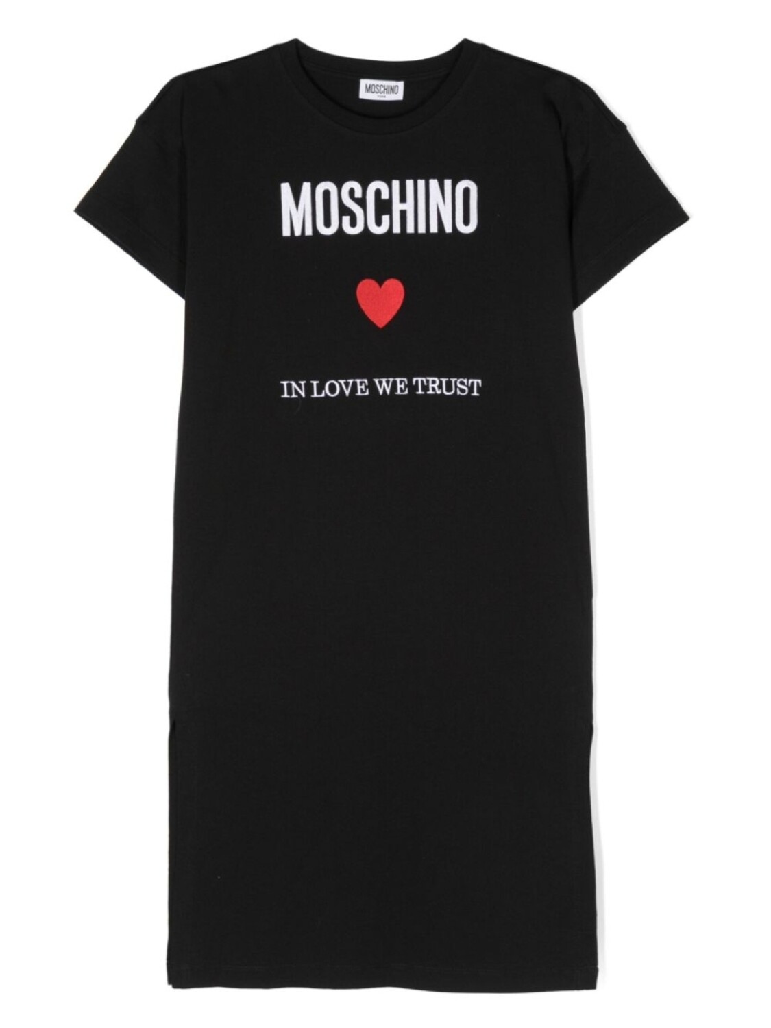 Moschino Kids платье с вышитым логотипом, черный
Moschino Kids платье с вышитым логотипом, черный