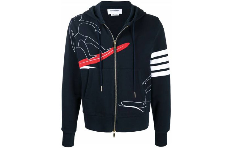 THOM BROWNE Куртка мужская синяя, Blue
THOM BROWNE Куртка мужская синяя, Blue