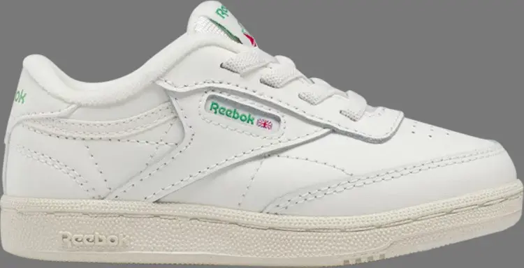 Кроссовки club c toddler 'chalk glen green' Reebok, белый
Кроссовки club c toddler 'chalk glen green' Reebok, белый