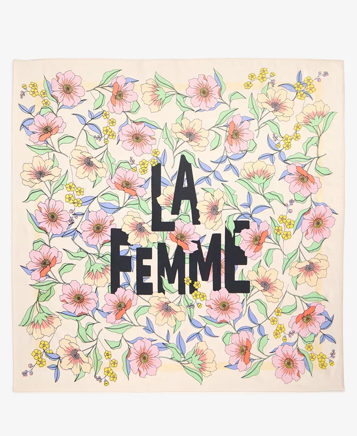 Шарф-бандана La Femme с цветочным принтом On 34th, слоновая кость/кремовый
Шарф-бандана La Femme с цветочным принтом On 34th, слоновая кость/кремовый