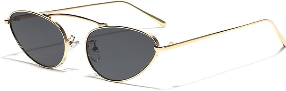 металлические солнцезащитные очки «кошачий глаз» модные женские винтажные солнцезащитные очки для мужчин UV400 зеленые черные унисекс женские декоративные WNCKSQ, Gold With Black
металлические солнцезащитные очки «кошачий глаз» модные женские винтажные солнцезащитные очки для мужчин UV400 зеленые черные унисекс женские декоративные WNCKSQ, Gold With Black