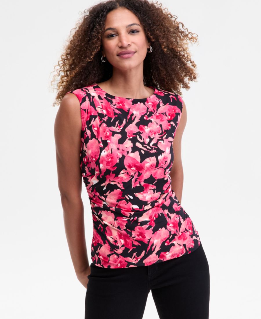 Женская блузка без рукавов с плиссировкой и сборками INC International Concepts, Painted Pink
Женская блузка без рукавов с плиссировкой и сборками INC International Concepts, Painted Pink