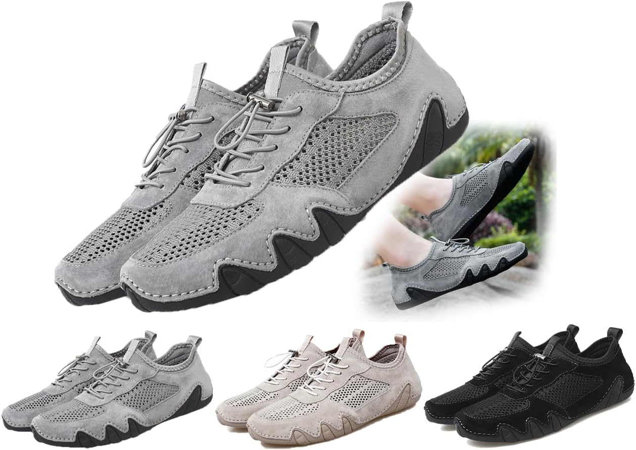 Мужские легкие повседневные кроссовки, противоскользящие, дышащие, из сетчатого материала, слипоны для походов, прогулок, вождения и повседневной носки Generic, серый
Мужские легкие повседневные кроссовки, противоскользящие, дышащие, из сетчатого материала, слипоны для походов, прогулок, вождения и повседневной носки Generic, серый