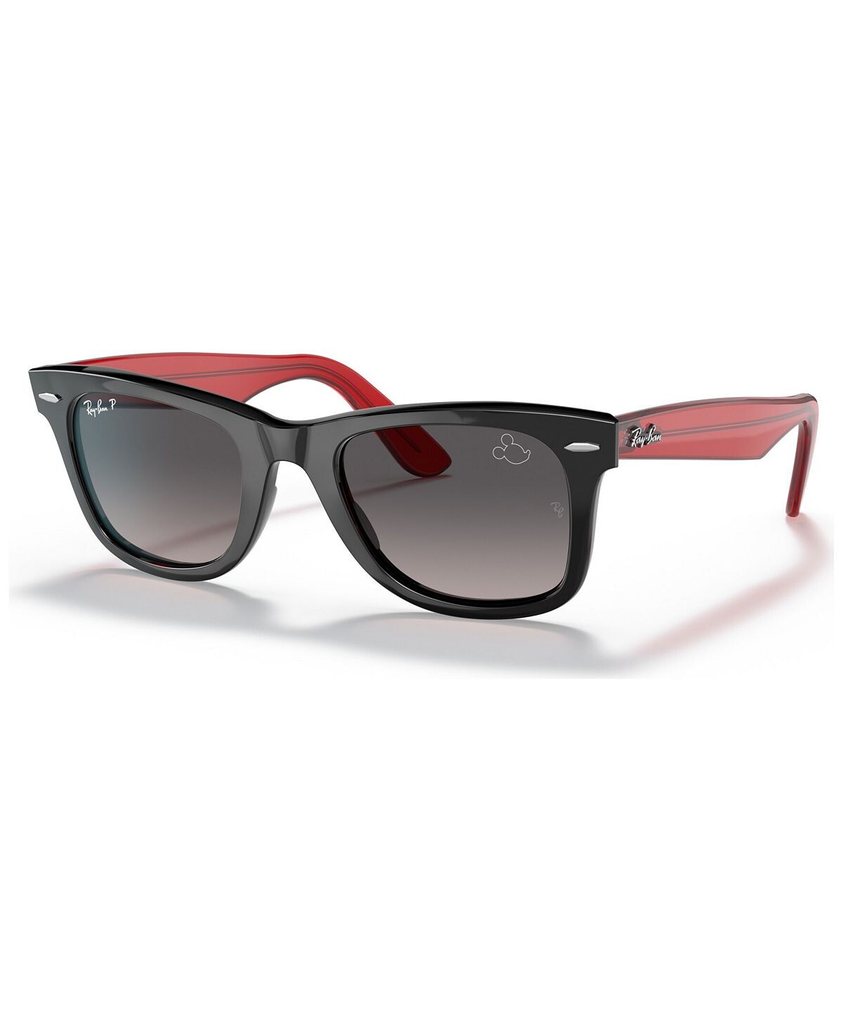 Поляризованные солнцезащитные очки унисекс disney, rb2140 wayfarer mickey j22 50 Ray-Ban, черный
Поляризованные солнцезащитные очки унисекс disney, rb2140 wayfarer mickey j22 50 Ray-Ban, черный
