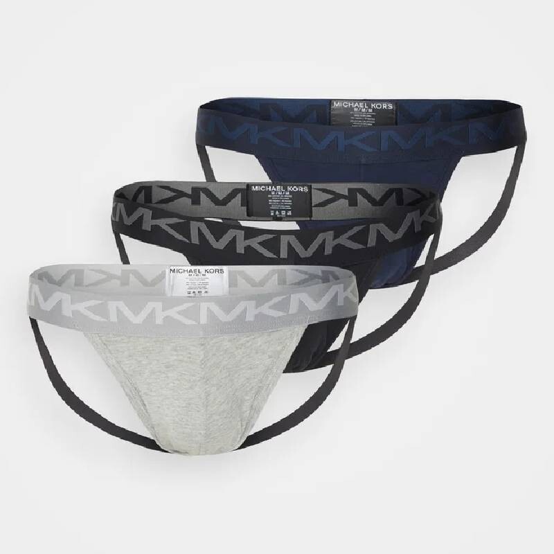Трусы мужские Michael Kors Jock 3 Pack, черно-белый
Трусы мужские Michael Kors Jock 3 Pack, черно-белый