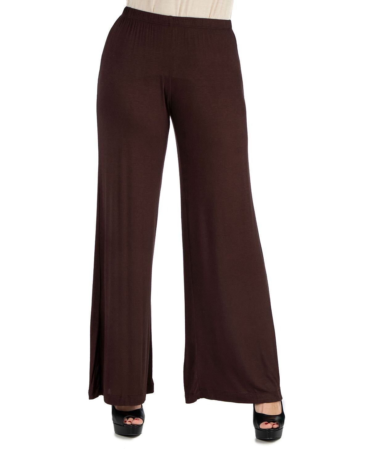 Женские брюки палаццо 24seven Comfort Apparel, коричневый
Женские брюки палаццо 24seven Comfort Apparel, коричневый