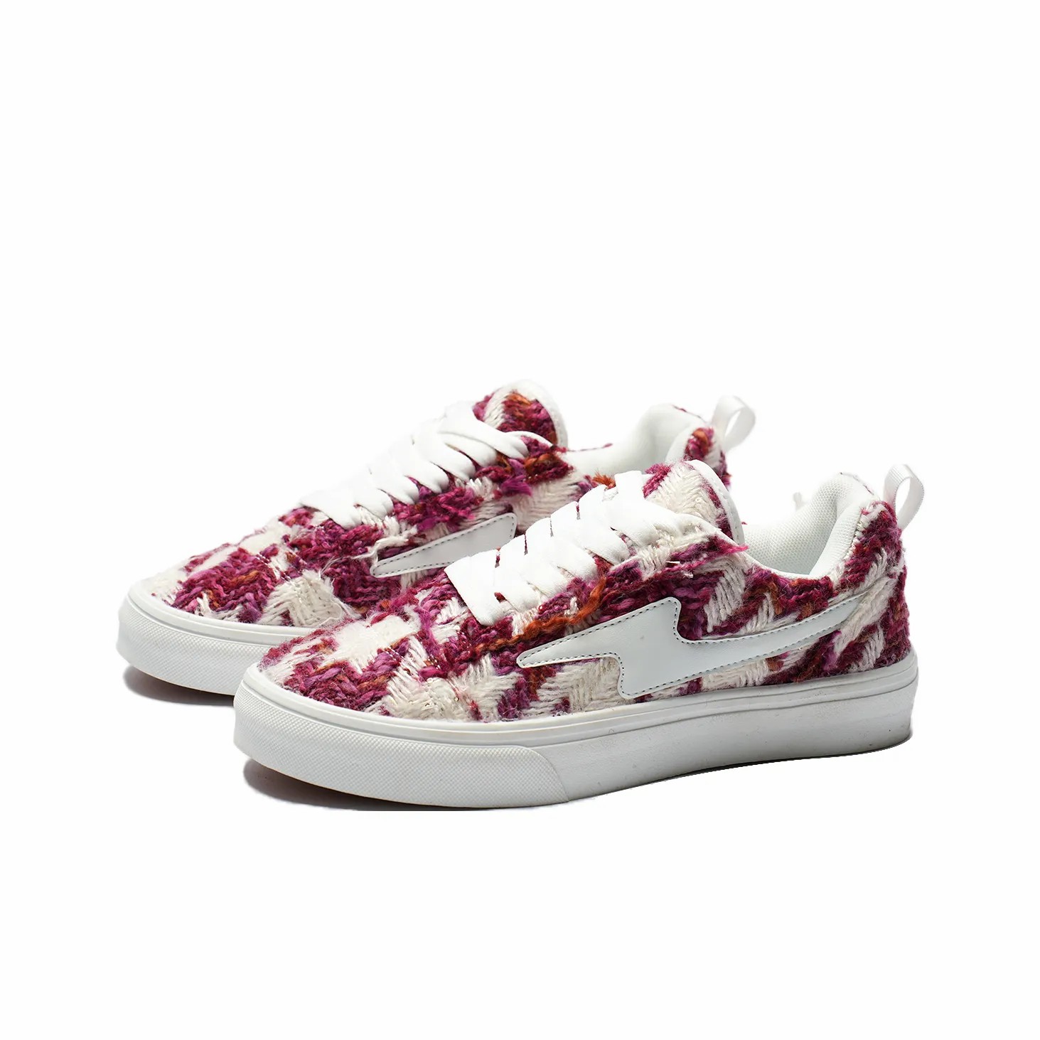 OAOQ Унисекс низкие скейтерские кроссовки с эффектом увеличения роста, устойчивые к истиранию, легкие и дышащие, в красно-гусиную лапку клетку, цвет Houndstooth Red
OAOQ Унисекс низкие скейтерские кроссовки с эффектом увеличения роста, устойчивые к истиранию, легкие и дышащие, в красно-гусиную лапку клетку, цвет Houndstooth Red