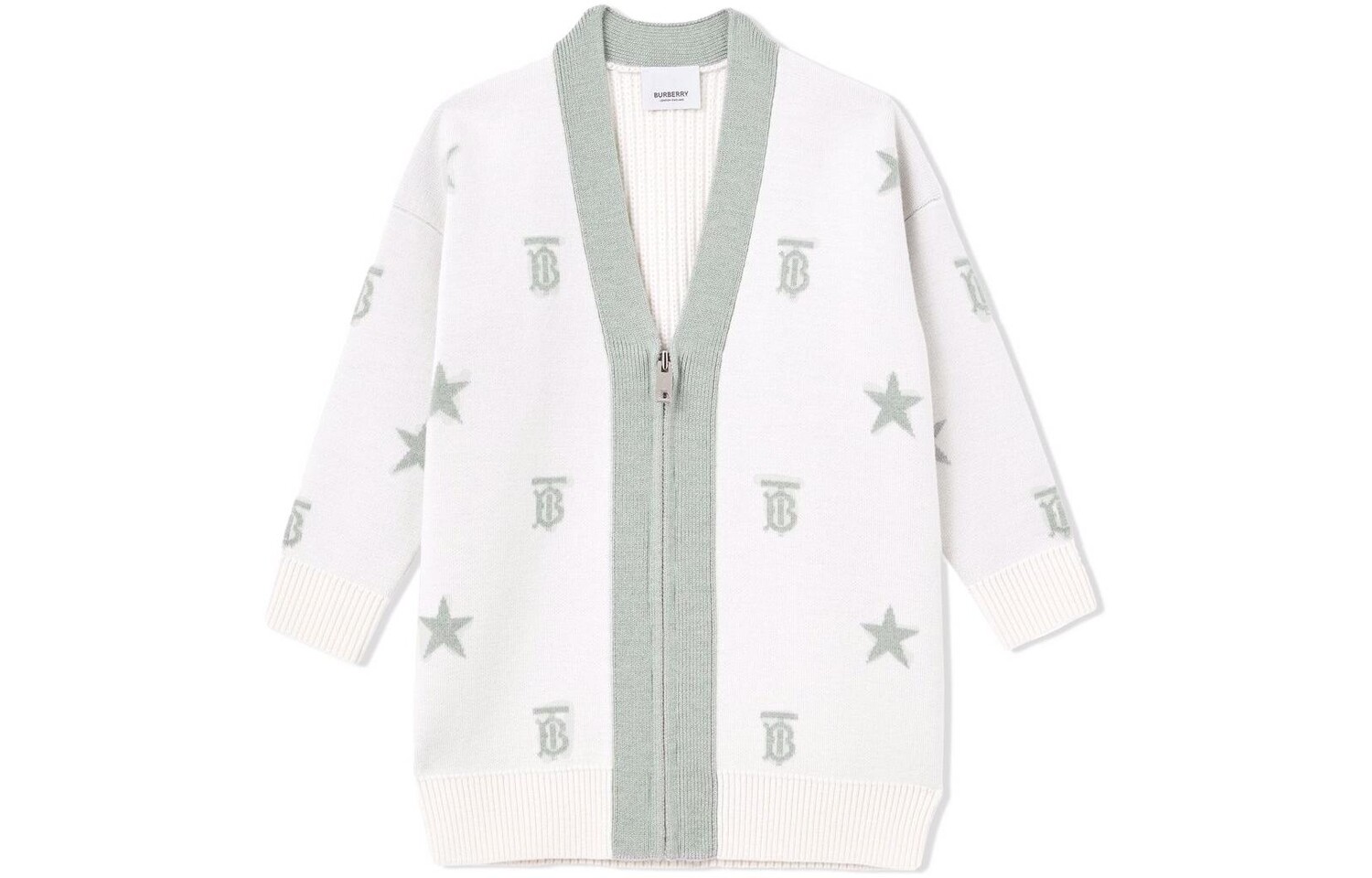 Свитер детский Burberry на молнии, белый
Свитер детский Burberry на молнии, белый