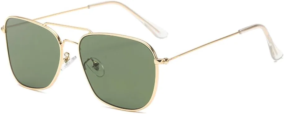 Солнцезащитные очки 2027 Square Double Beam с линзами обратного изгиба, металлической оправой, модные солнцезащитные очки, сверхлегкие очки MTZJH, Gold Green
Солнцезащитные очки 2027 Square Double Beam с линзами обратного изгиба, металлической оправой, модные солнцезащитные очки, сверхлегкие очки MTZJH, Gold Green