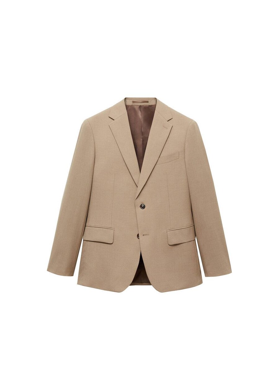 Приталенный деловой блейзер MANGO MAN Turin, бежевый
Приталенный деловой блейзер MANGO MAN Turin, бежевый