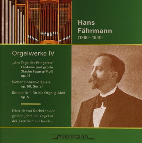 CD диск Faehrmann: Organ Works 4
CD диск Faehrmann: Organ Works 4
