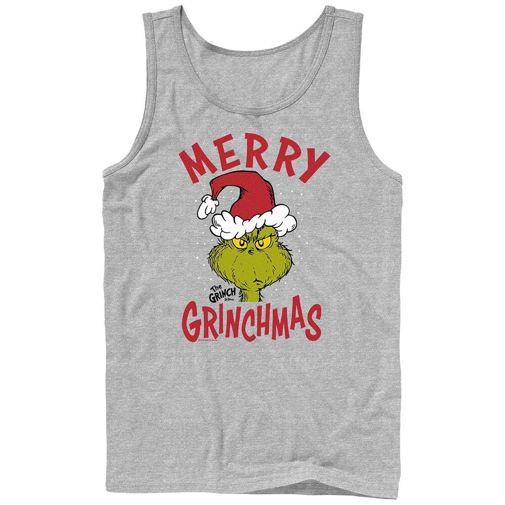 Большой и высокий Доктор Сьюз Гринч Merry Christmas Tank Licensed Character, цвет Athletic Heather
Большой и высокий Доктор Сьюз Гринч Merry Christmas Tank Licensed Character, цвет Athletic Heather
