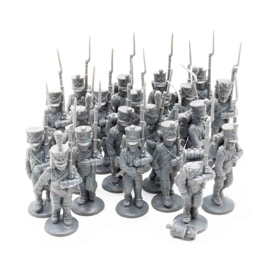 Поздняя французская линейная пехота № 2, Black Powder - Napoleonic Wars 1789-1815 - Loose Miniatures (28mm)
Поздняя французская линейная пехота № 2, Black Powder - Napoleonic Wars 1789-1815 - Loose Miniatures (28mm)