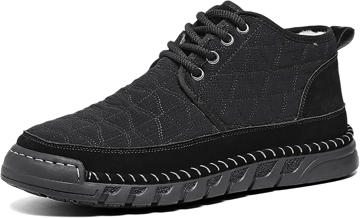 Мужские повседневные ботинки LOVEHEYNEW из холщовой ткани с шнуровкой, модные, с ручной прострочкой, просторные, удобные, с мягкой подошвой, утепленные мехом, для снега, осенне-зимние, для активного отдыха, с противоскользящей подошвой, черный
Мужские повседневные ботинки LOVEHEYNEW из холщовой ткани с шнуровкой, модные, с ручной прострочкой, просторные, удобные, с мягкой подошвой, утепленные мехом, для снега, осенне-зимние, для активного отдыха, с противоскользящей подошвой, черный