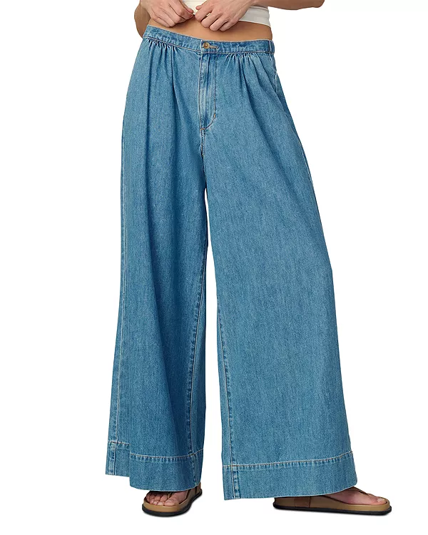 Джинсы-Палаццо с высокой посадкой и сборками в любопытном стиле Joe'S Jeans, синий
Джинсы-Палаццо с высокой посадкой и сборками в любопытном стиле Joe'S Jeans, синий