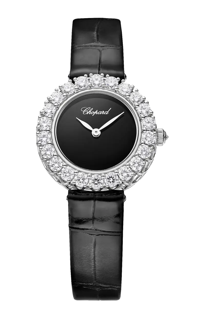 Час aлмаза круглый, этичное белое золото, бриллианты, механический завод - 13a178-1318 CHOPARD
Час aлмаза круглый, этичное белое золото, бриллианты, механический завод - 13a178-1318 CHOPARD