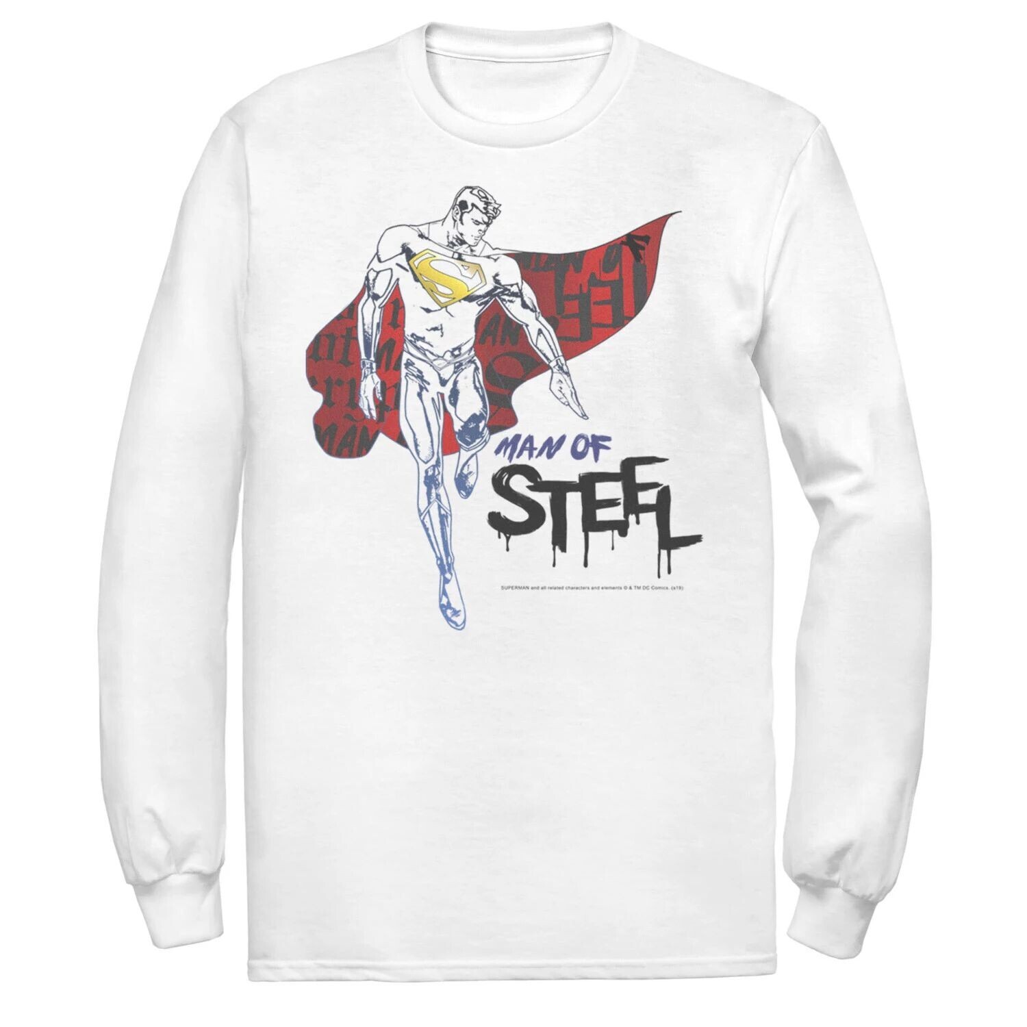 Мужская футболка с накидкой и портретом Супермена из комиксов DC Comics Superman Man Of Steel
Мужская футболка с накидкой и портретом Супермена из комиксов DC Comics Superman Man Of Steel
