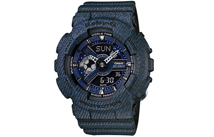 CASIO Часы Women's BABY-G Blue Watch BA-110DC-2A1, Black Dial
CASIO Часы Women's BABY-G Blue Watch BA-110DC-2A1, Black Dial