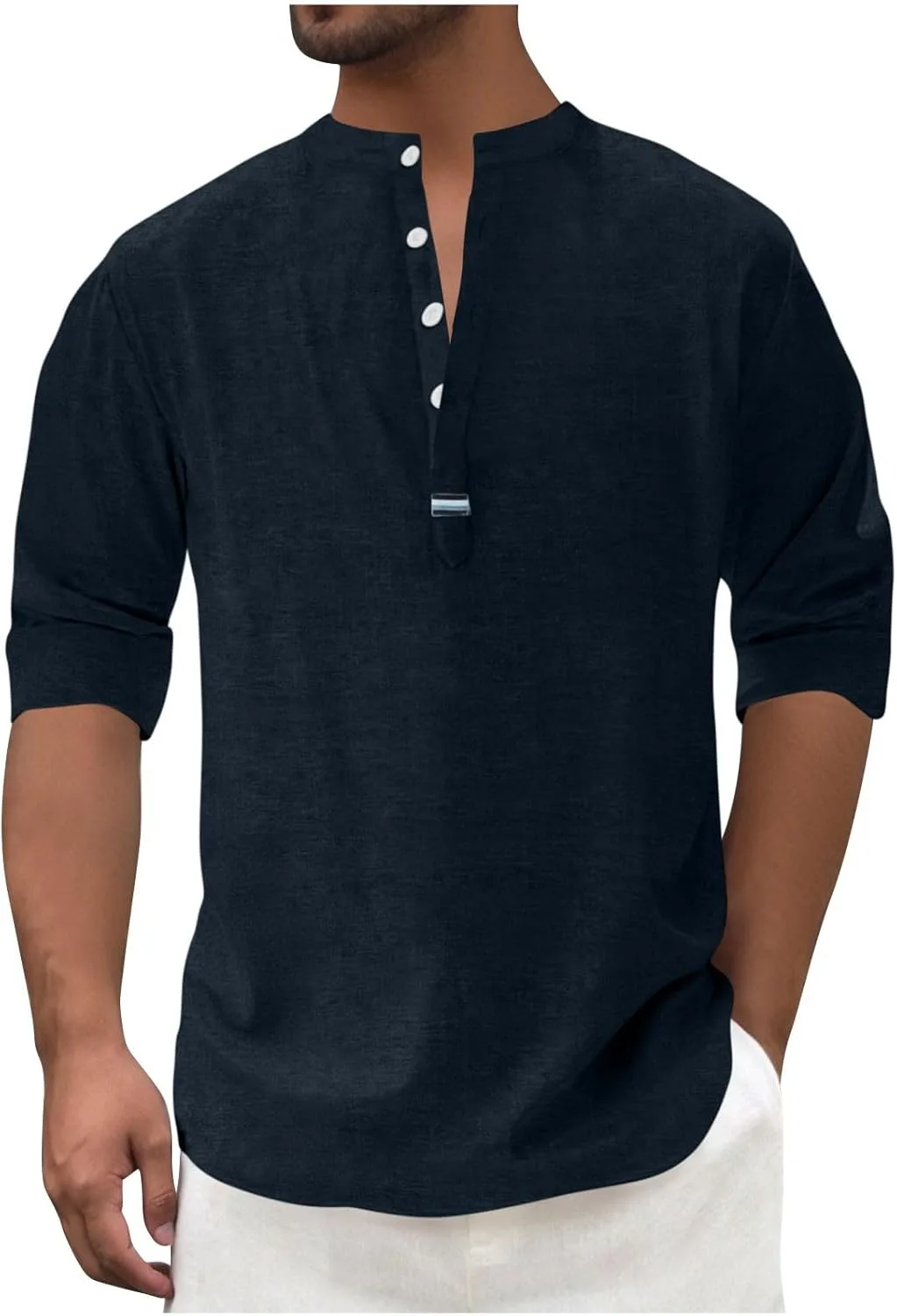 Мужская футболка с длинным рукавом и воротником на пуговицах, хлопок-лен, защита от солнца
Мужская футболка с длинным рукавом и воротником на пуговицах, хлопок-лен, защита от солнца