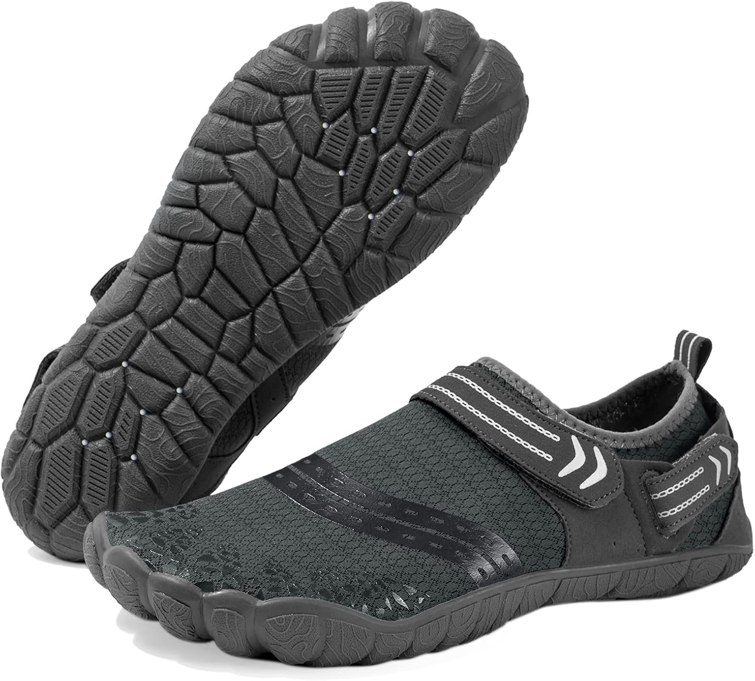 Водные обувь Josaywin для мужчин, быстро сохнут, широкие носки, аква-обувь с регулируемым носком типа кеды для плавания, пляжа, реки, бассейна и серфинга, темно-серый
Водные обувь Josaywin для мужчин, быстро сохнут, широкие носки, аква-обувь с регулируемым носком типа кеды для плавания, пляжа, реки, бассейна и серфинга, темно-серый