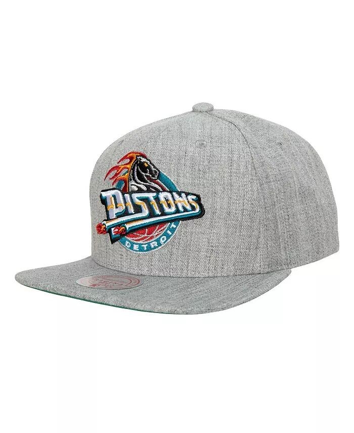 Мужская кепка Snapback Detroit Pistons Hardwood Classics 2.0 цвета Хизер серого цвета Mitchell & Ness, серый
Мужская кепка Snapback Detroit Pistons Hardwood Classics 2.0 цвета Хизер серого цвета Mitchell & Ness, серый