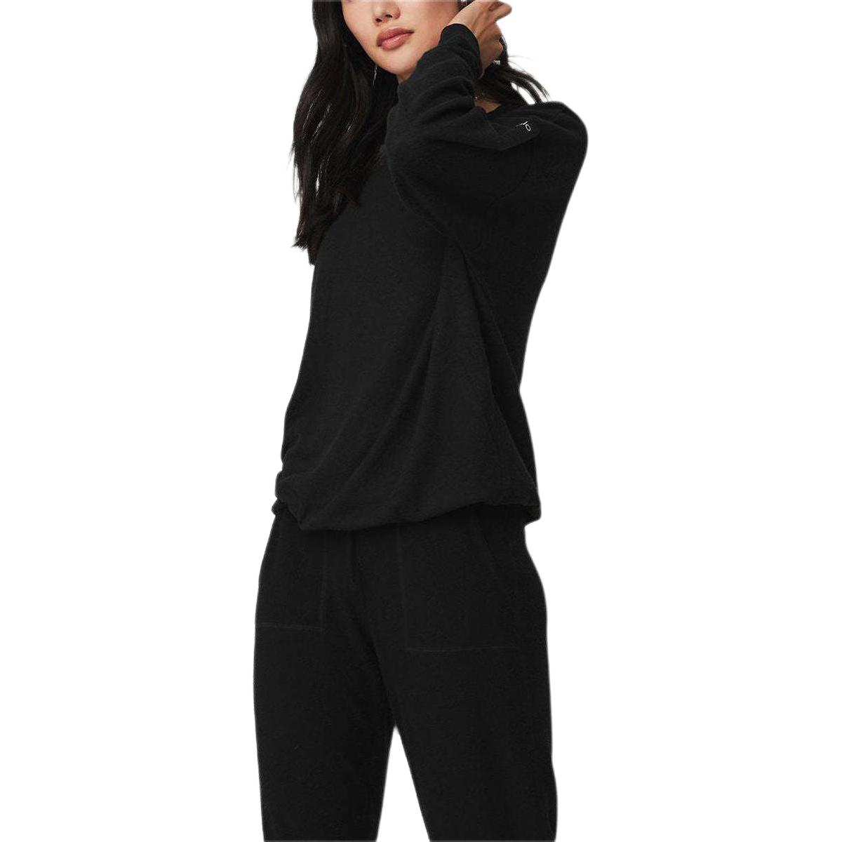 Свитшот женский Alo Yoga, черный
Свитшот женский Alo Yoga, черный