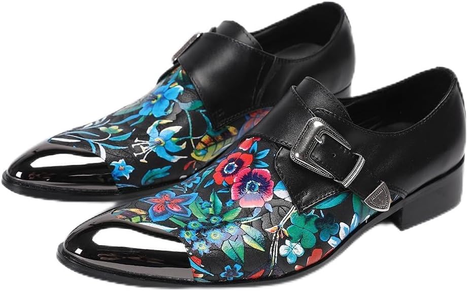 Мужские классические туфли Dacnakby с цветочным принтом и ремешком-монах черного цвета, формальные кожаные слипоны оксфорды с металлической заостренной пряжкой, дизайн с бабочкой, для бального танца, вечеринки, диско и свадьбы, мокасины
Мужские классические туфли Dacnakby с цветочным принтом и ремешком-монах черного цвета, формальные кожаные слипоны оксфорды с металлической заостренной пряжкой, дизайн с бабочкой, для бального танца, вечеринки, диско и свадьбы, мокасины