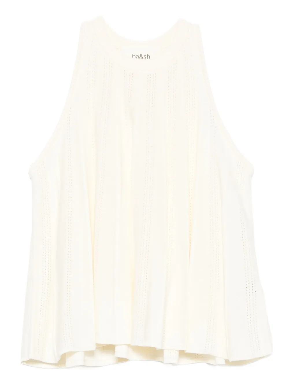 Плиссированный топ Serres с вырезом халтер Ba&Sh, нейтральный
Плиссированный топ Serres с вырезом халтер Ba&Sh, нейтральный