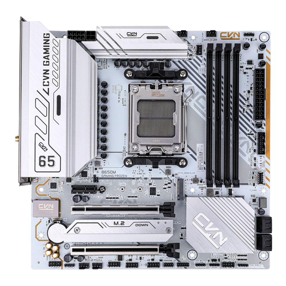 Материнская плата Colorful CVN B650M GAMING FROZEN V14, AM5, DDR5, WIFI
Материнская плата Colorful CVN B650M GAMING FROZEN V14, AM5, DDR5, WIFI