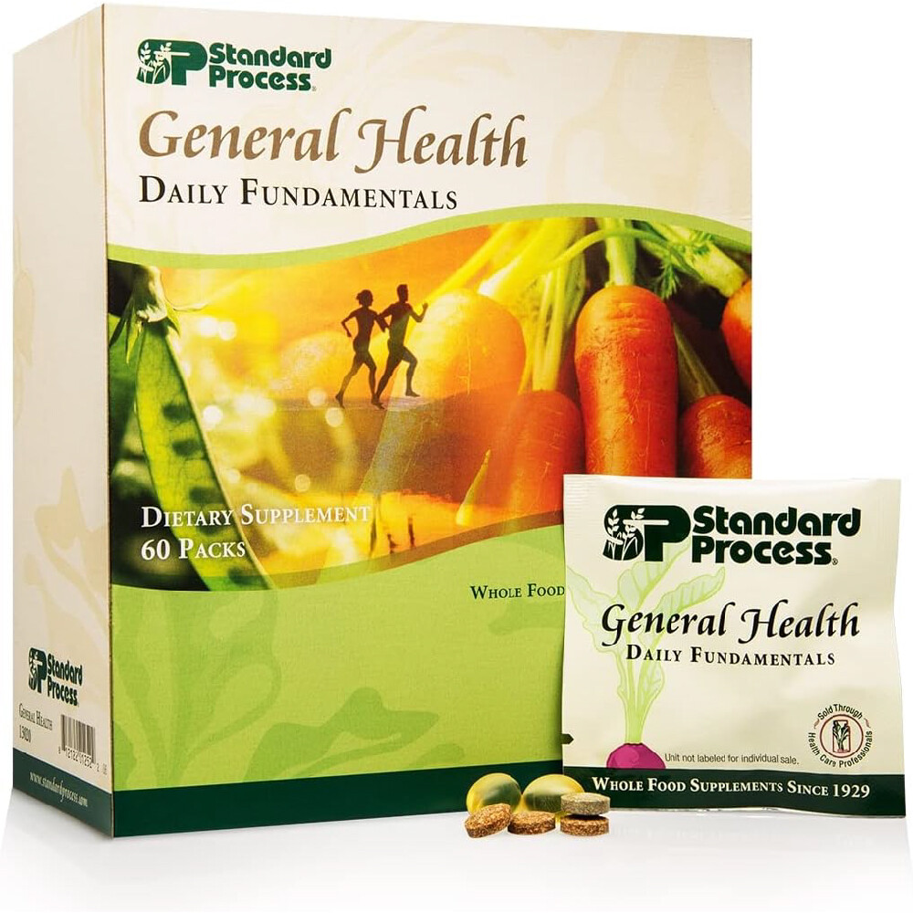 Мультивитаминно-минеральный комплекс Standard Process General Health Daily Fundamentals, 60шт.
Мультивитаминно-минеральный комплекс Standard Process General Health Daily Fundamentals, 60шт.