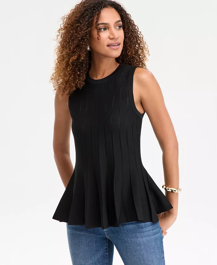 Женский свитер без рукавов с воланами I.N.C. International Concepts, черный
Женский свитер без рукавов с воланами I.N.C. International Concepts, черный