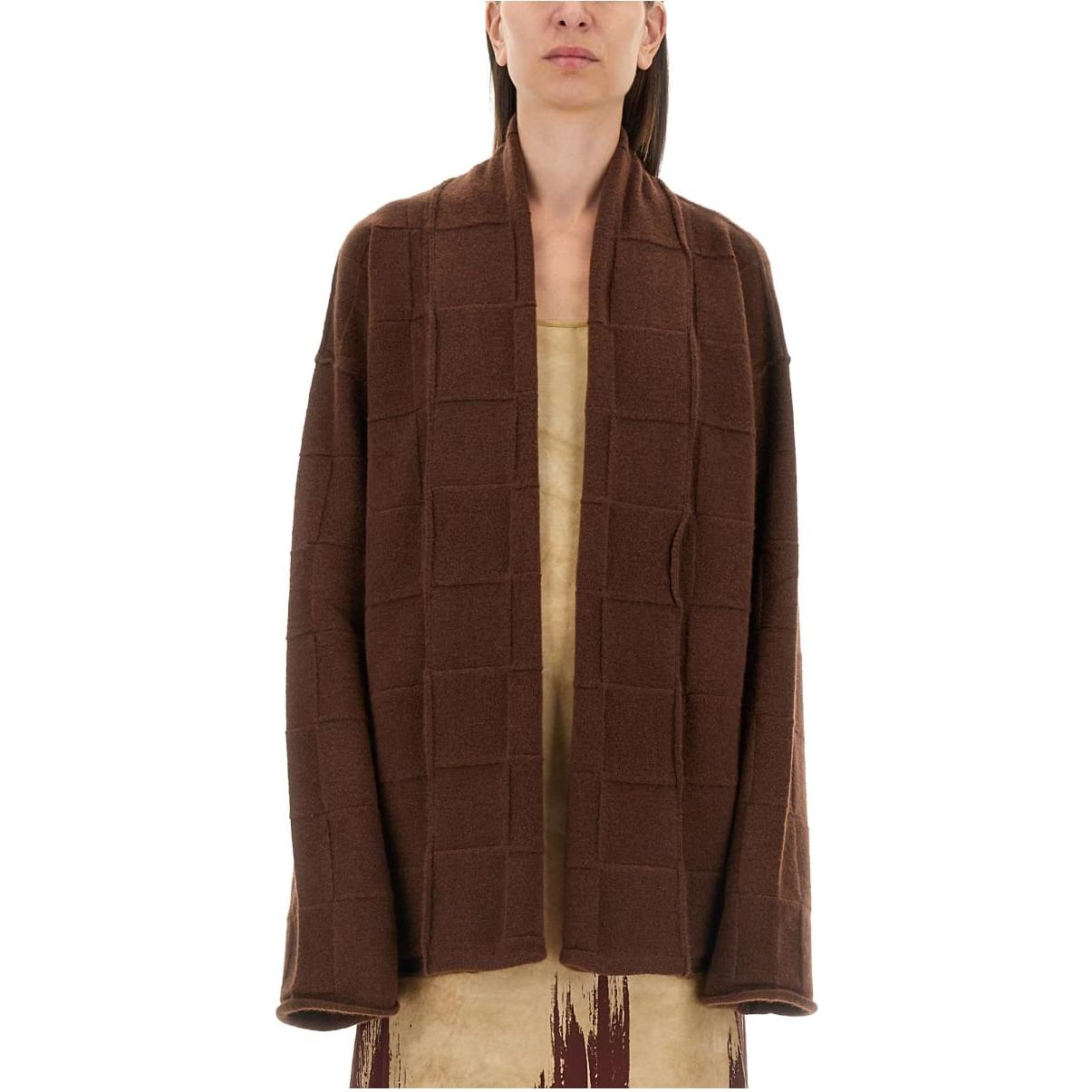 Кардиган оверсайз вязка UMA WANG, коричневый
Кардиган оверсайз вязка UMA WANG, коричневый