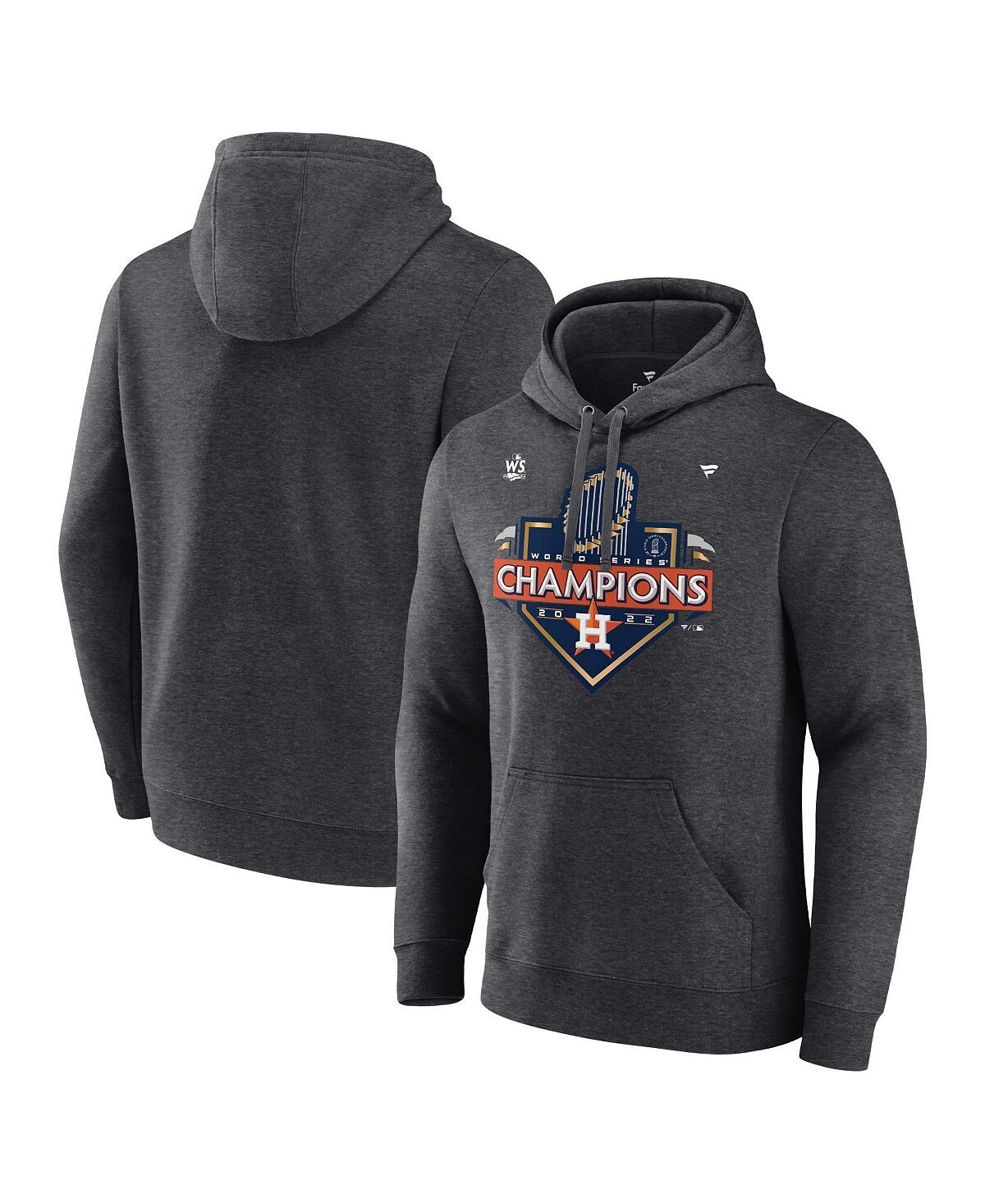 Мужская брендовая толстовка с капюшоном heather charcoal houston astros 2022 world series champions locker room Fanatics, мульти
Мужская брендовая толстовка с капюшоном heather charcoal houston astros 2022 world series champions locker room Fanatics, мульти