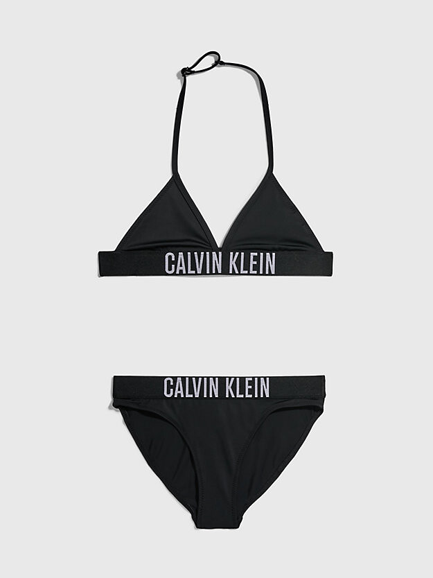 Комплект бикини с треугольными чашечками для девочек - Intense Power Calvin Klein, черный
Комплект бикини с треугольными чашечками для девочек - Intense Power Calvin Klein, черный