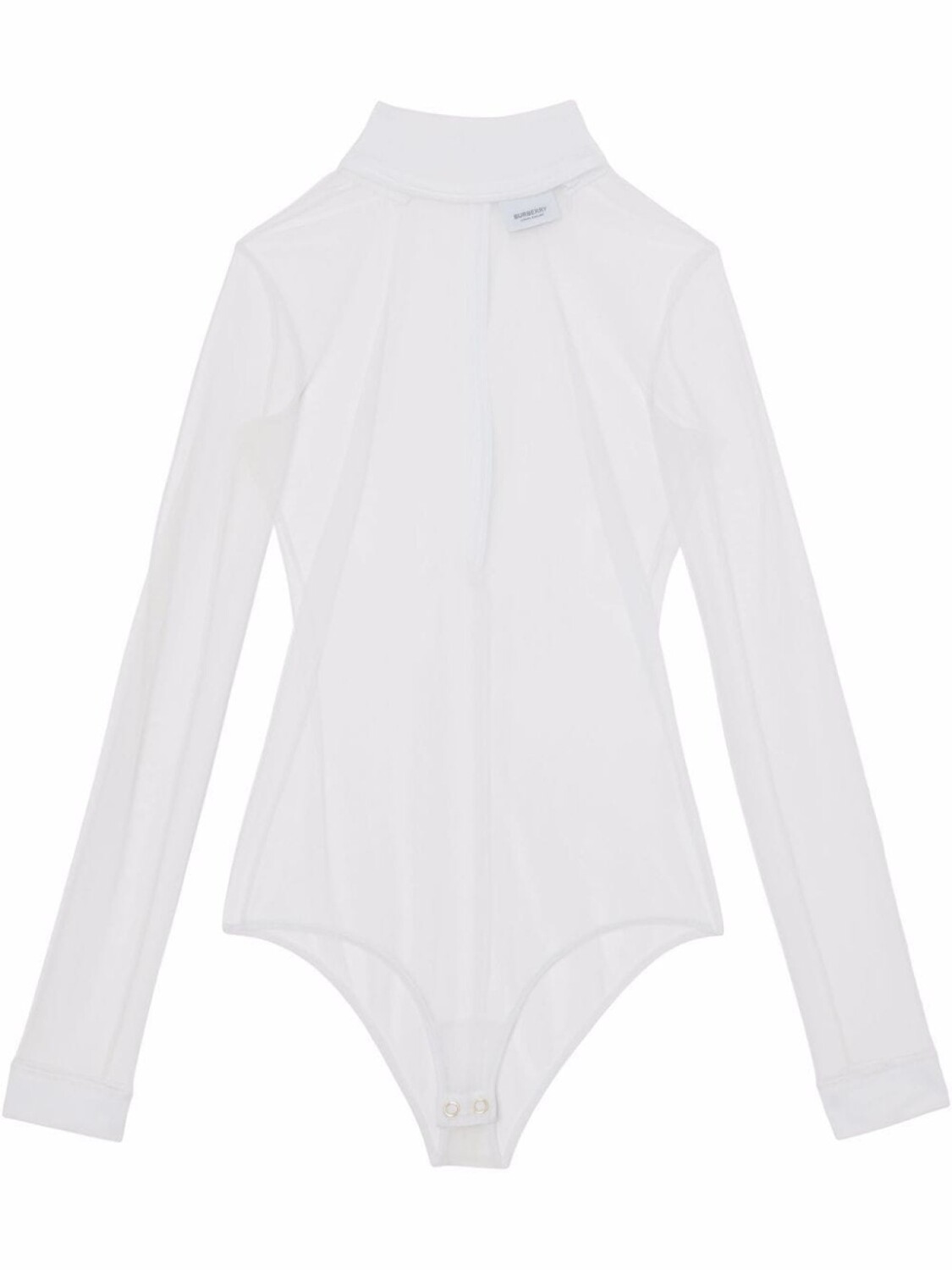Burberry боди с длинными рукавами, белый
Burberry боди с длинными рукавами, белый