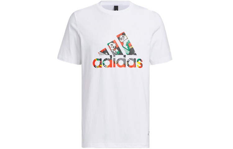 Футболка мужская белая Adidas, белый 
Футболка мужская белая Adidas, белый