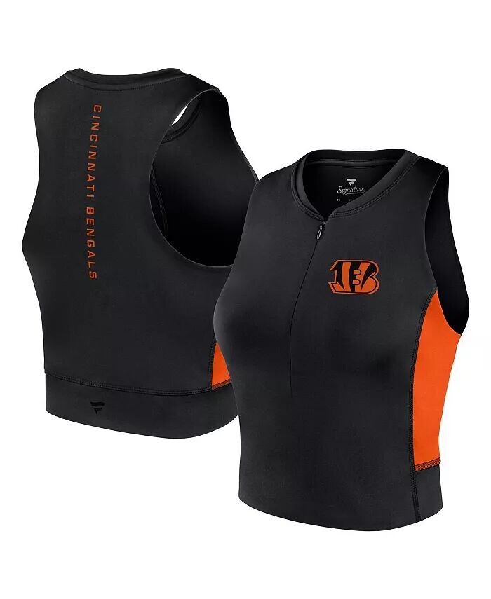 Женская черная майка для тренажерного зала Cincinnati Bengals Studio Fanatics Signature, черный
Женская черная майка для тренажерного зала Cincinnati Bengals Studio Fanatics Signature, черный