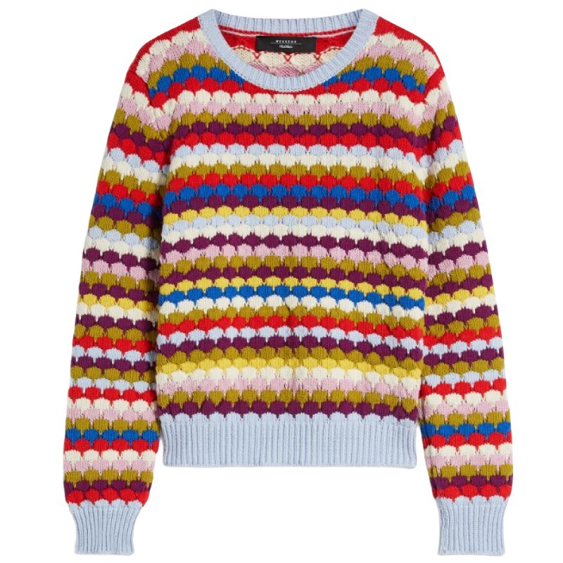 Свитер женский разноцветный WEEKEND MaxMara, мультиколор
Свитер женский разноцветный WEEKEND MaxMara, мультиколор