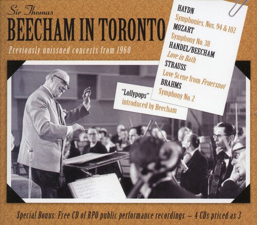 CD диск Haydn / Mozart / Handel / Beecham: Beecham in Toronto
CD диск Haydn / Mozart / Handel / Beecham: Beecham in Toronto