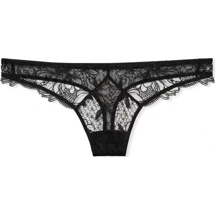 Трусы Victoria's Secret Женские 1 упаковка Черные 
Трусы Victoria's Secret Женские 1 упаковка Черные